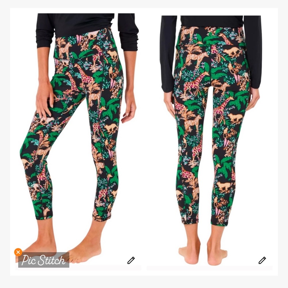Lilly Pulitzer Luxletic Mini Weekender Safari Leggings